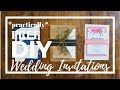 FREE DIY Wedding Invitations (just add paper!)