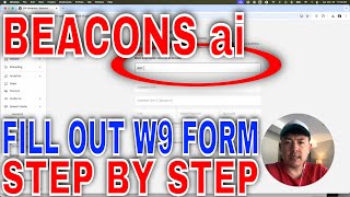 ✅ How To Fill Out W9 Form In Beacons AI  🔴