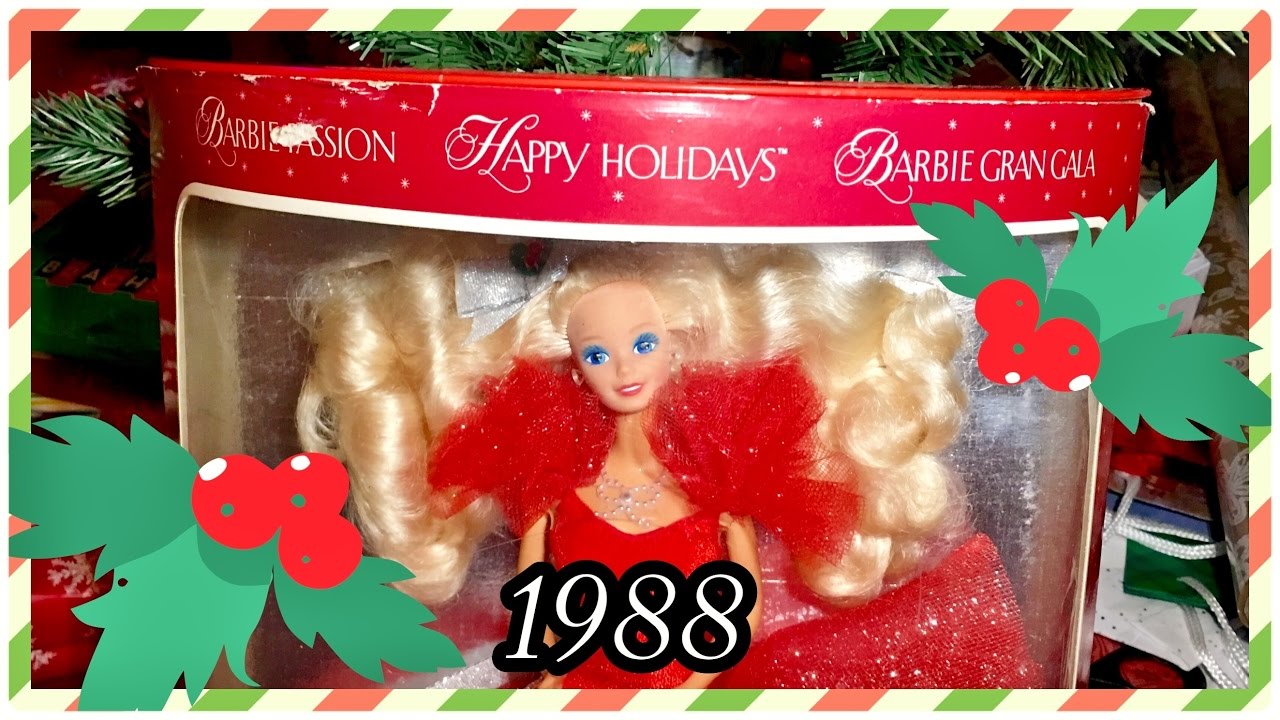 barbie happy holiday 1988