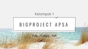 Bigproject Analisis & Perancangan Sistem Akuntansi Kelompok 1 Semester 3 TA 2020-2021