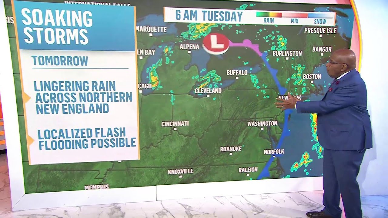 13 Million People Under Flash Flood Watches - YouTube