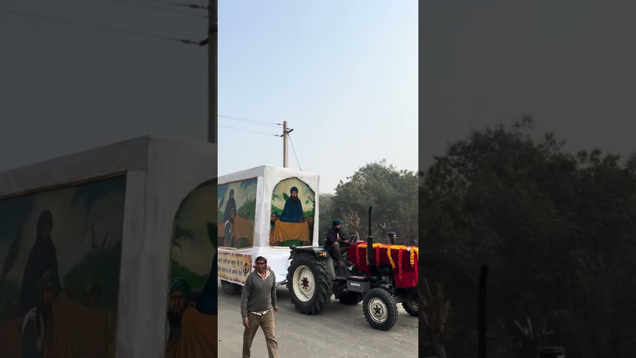 Nagarkirtan Anandpur Sahib to Mehdiana Sahib 🙏🏻🙏🏻
