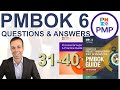 10 more PMP Waterfall Questions and Answers to Brighten Your Day (31 to 40)