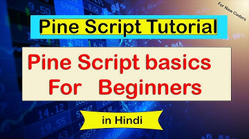 Pine Script  Basics in hindi | Trading View coding for beginners | without coding Background