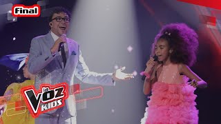 Andrés Cepeda y Diana cantan 'La vamo' a tumbar' en la final | La Voz Kids 2022