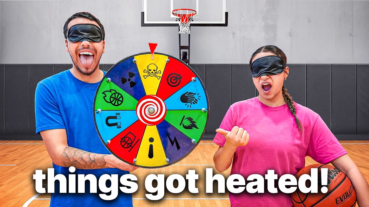 Blindfold 1v1 Couples Basketball, But With PUNISHMENTS!