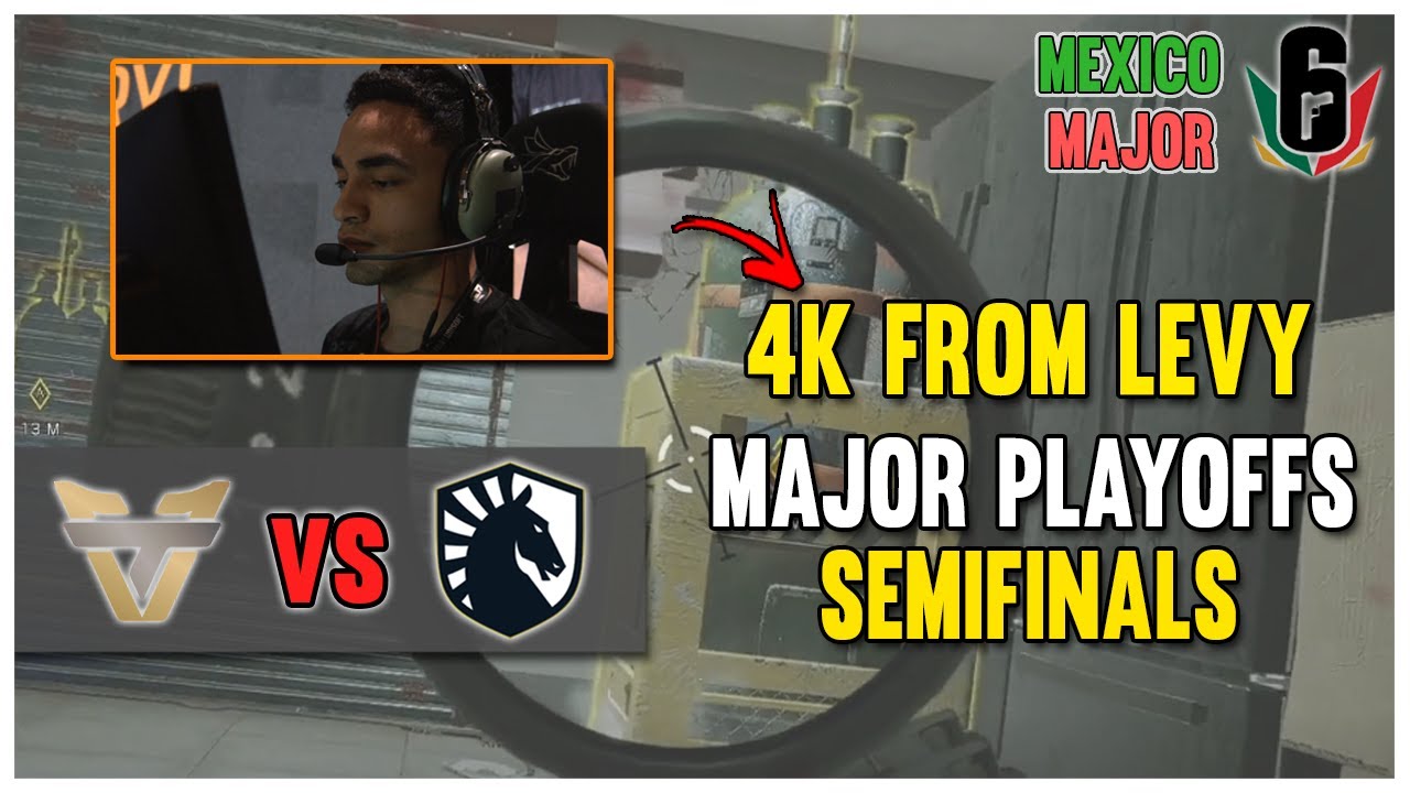 BEAUTIFUL 4K FROM LEVY - TEAM ONE x LIQUID - SEMIFINALS | R6 MEXICO MAJOR HIGHLIGHTS | BEST OF SIEGE