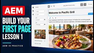 AEM Tutorial for Beginners: Create and Publish Your First Page | Lesson 1