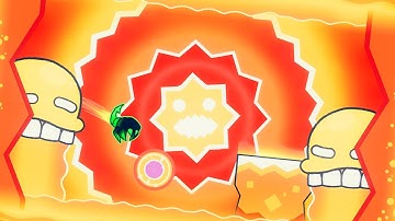 [Geometry Dash] Magma Bound - by ScorchVx (Insane Demon) - All 2 coins | With clicks