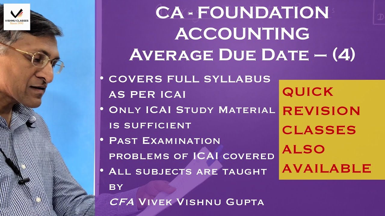 ca-foundation-accounting-average-due-date-problems-4-youtube