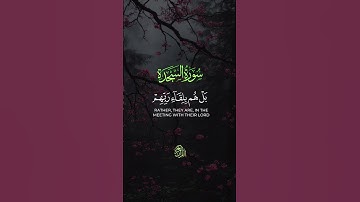 سورة السجدة // وَقَالُوا أَإِذَا ضَلَلْنَا فِي الْأَرْضِ