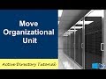 How To Move An Organizational Unit In Active Directory 2016