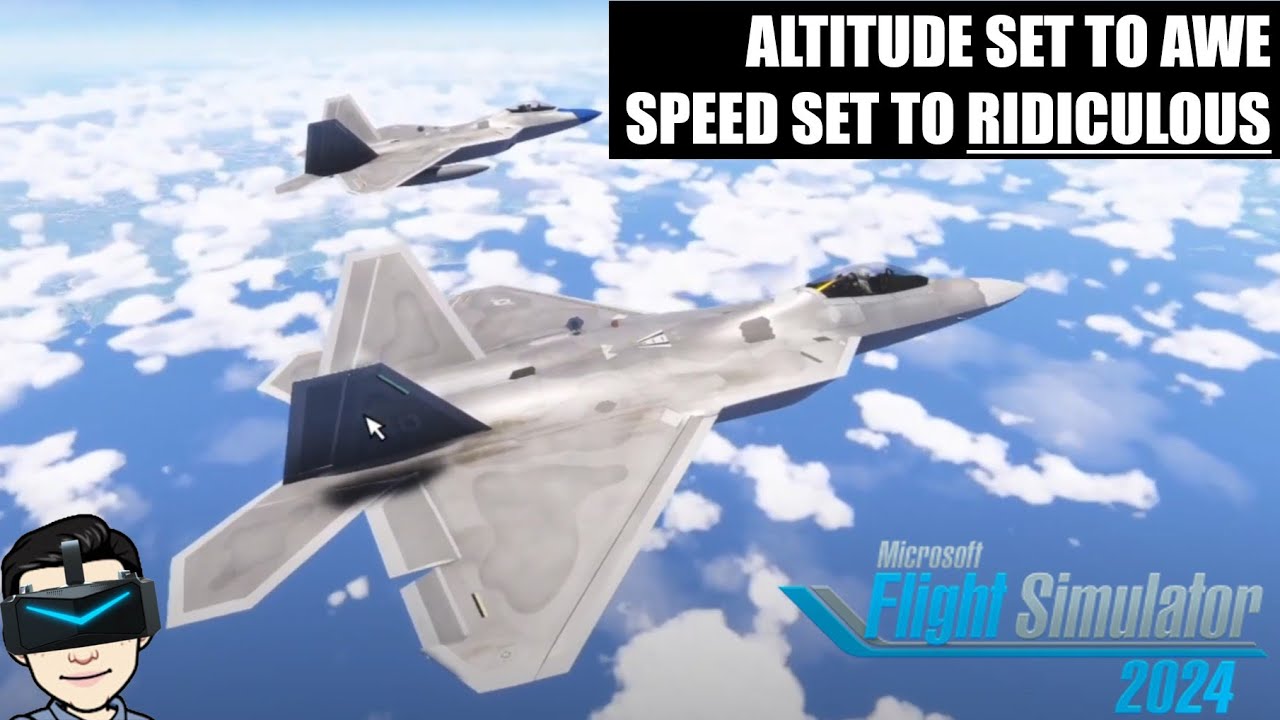 F-22 Japan Formation Departure in VR | Microsoft Flight