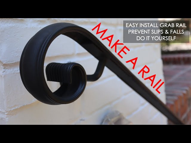 Make A Rail Install Wall Mount Grab On Brick You - How To Install Handrail On Brick Wall Make A Rail Install Wall Mount Grab On Brick You - How To Install Handrail On Brick Wall