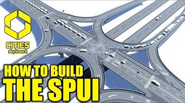 How To Make A Single Point Urban Interchange in Cities: Skylines 2