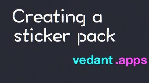 Creating a Sticker Pack