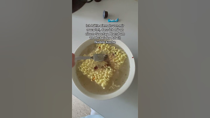 Immerhin hat es gut geschmeckt