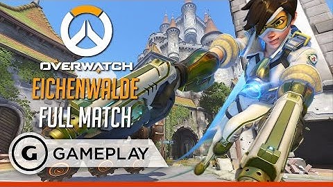 Full Match on Eichenwalde - Overwatch Gameplay