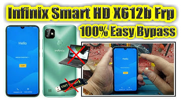 Infinix Smart HD X612b 2021 Frp Bypass 100℅ Easy Solotion