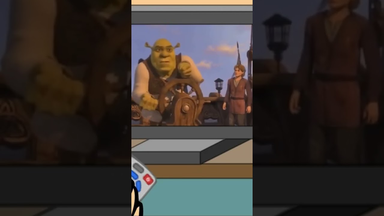 Shrek 3, Shrek swears but in goanimate universe 