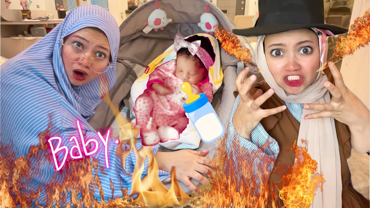 لما توتة تغير من البيبي الجديد وتنتقم أشد انتقام 🔥🔥💪🏻||Nesma khogaly