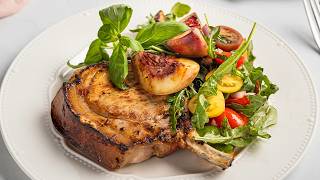Chilli Pork Cutlets With Grilled Peach Salad | Easy Summer Bbq Dinner | Everyday Gourmet 2026