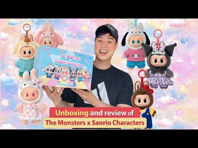 UNBOXING FULL SET OF THE MONSTERS x SANRIO CHARACTERS - YouTube