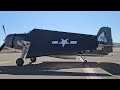 F4-U Corsair &amp; TBM Avenger engine start &amp; wing-lock 2023