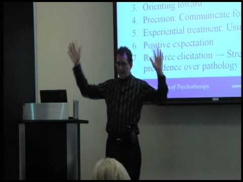 Dr. Jeffrey Zeig presents "Ericksonian Psychotherapy & Hypnotherapy"