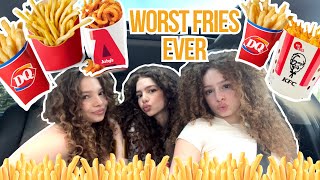 RATING FRIES (NOAH GOT FIRED)