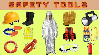 Safety Tools Vocabulary | Safety Tools In English | Safety Equipment