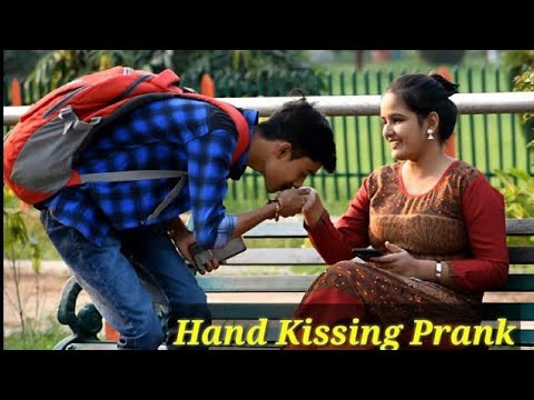 kissing-on-hand-prank-||-hand-kissing-prank-(gone-romantic)-||-prank-on-cute-girls-||-prank-in-india