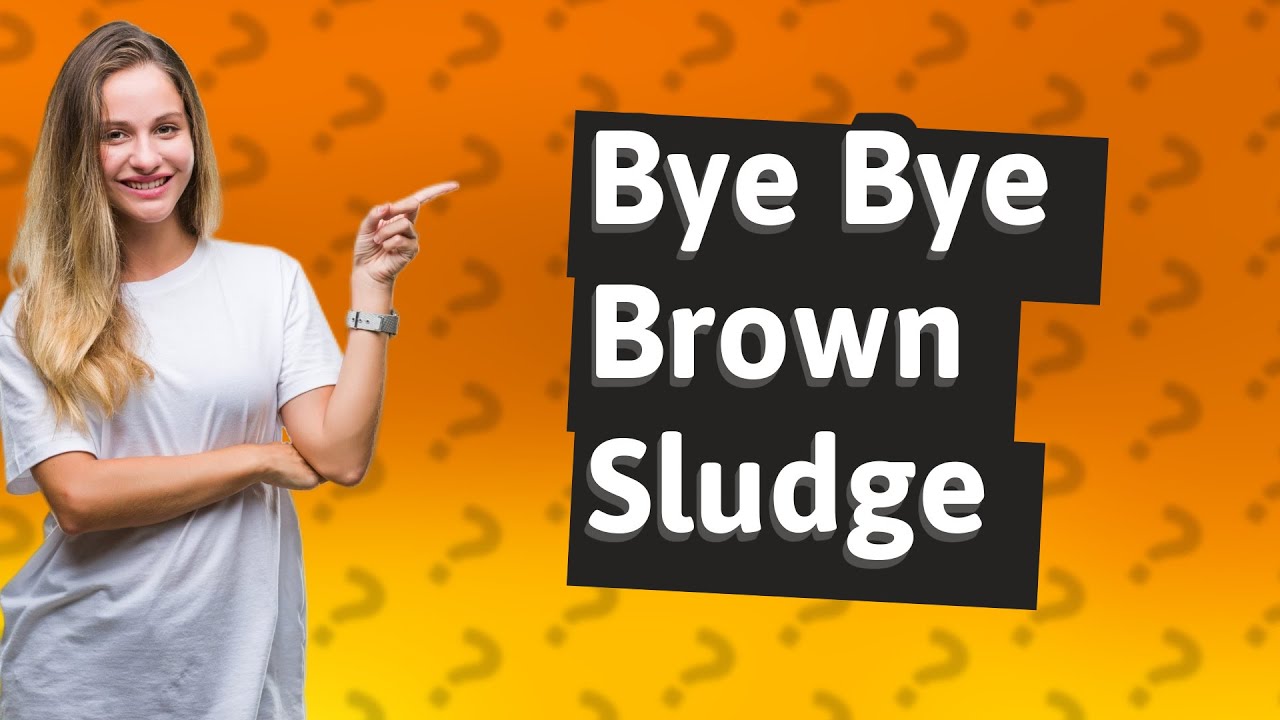 What is the brown sludge in my toilet tank? YouTube