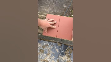 Best Way to Lay Tile Creasing! 🧱