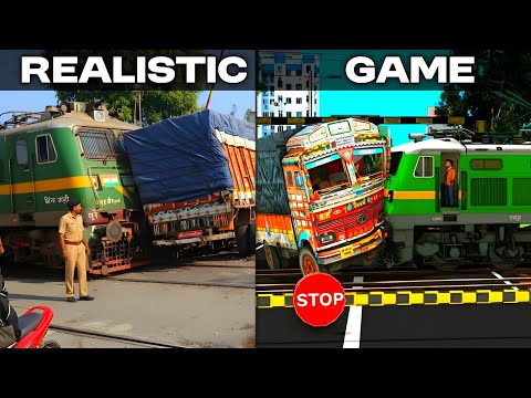 Gonda Asansol Express Collides with Truck at Rail Road Crossing #train #trainaccident #railway