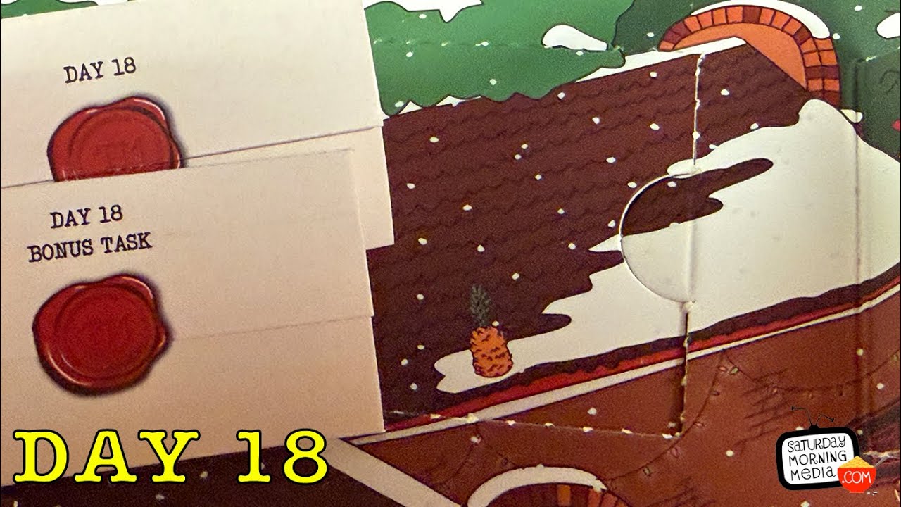 Taskmaster Advent Calendar - Day 18 