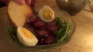 Салат с краковской колбасой."Мужская кухня" Салат с краковской колбасой."Мужская кухня"