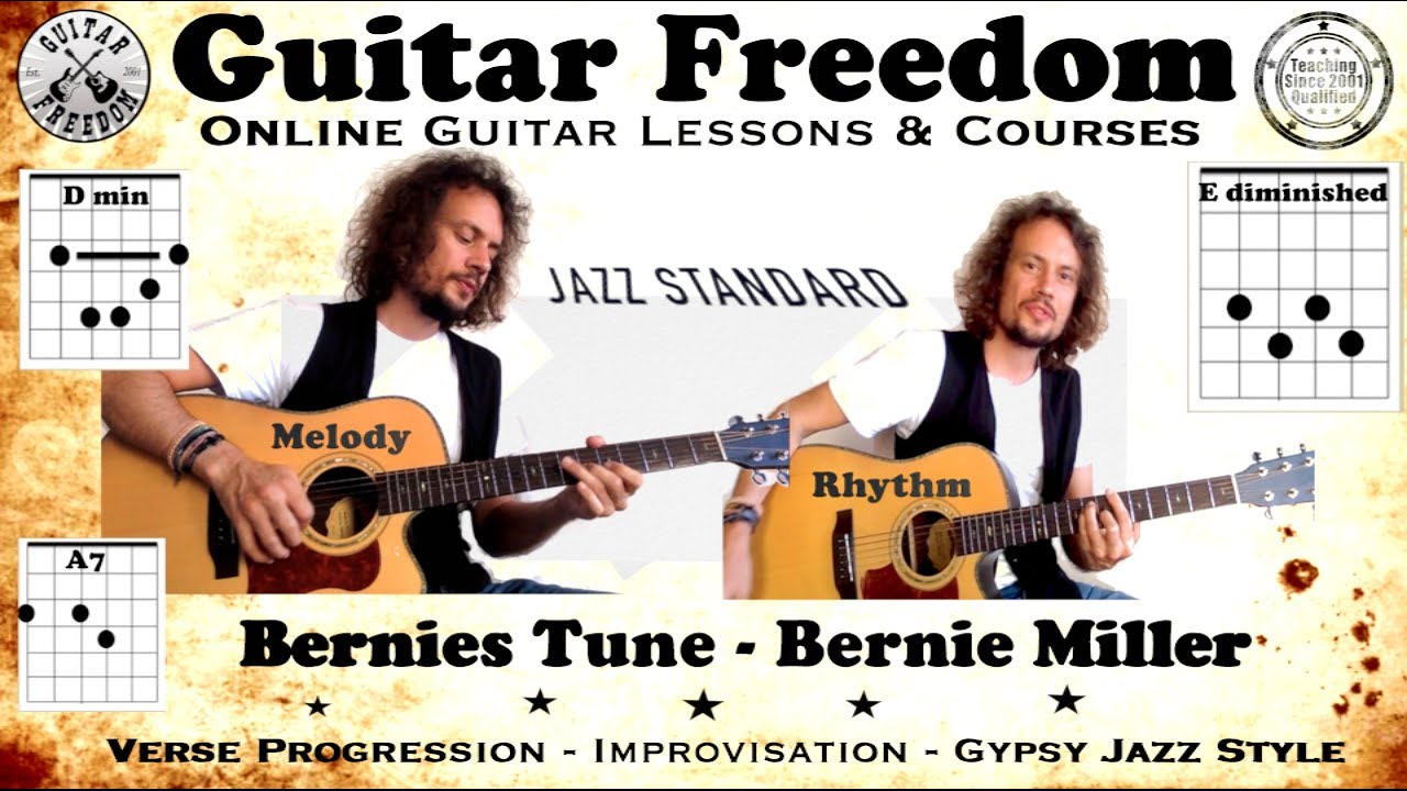 Bernies Tune - Bernie Miller - Cover/Improvisation/Chords - Guitar ...