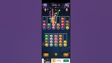 Color Ball Sort Puzzle Level 72 Solution