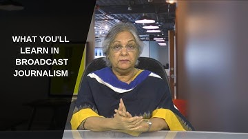 What You Will Learn in a Broadcast Journalism Course | Carol Andrade