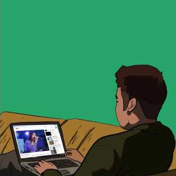 Story Wa Animasi Dangdut Koplo Terbaru Noton Konser Adella di Laptop