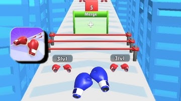 Level Up Boxing 🥊- All Levels Gameplay (iOS & Android) Part  1