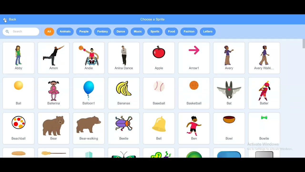 Jump game using scratch programming - YouTube