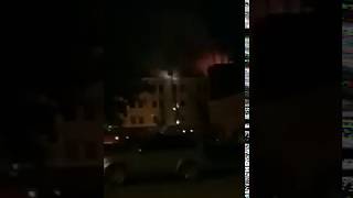 В Астане Загорелось Здание Бывшего Темир Банка На Мира