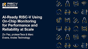 AI-Ready RISC-V Using On-Chip Monitoring for Performance & Reliability at Scale - Z. Paz & M. Evans