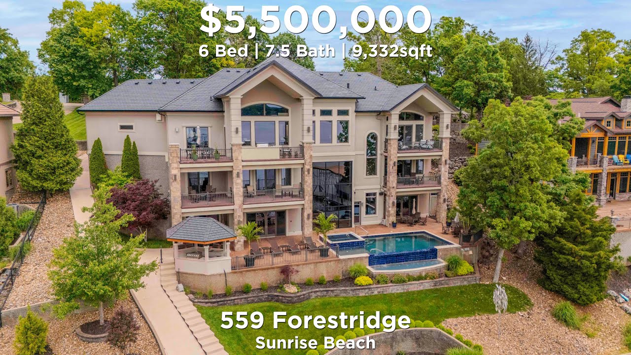 Inside a $5,500,000 Home at Lake of the Ozarks