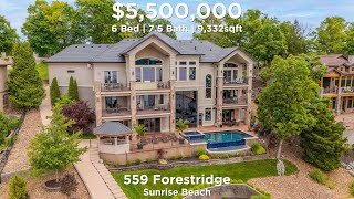 Inside a $5,500,000 Home at Lake of the Ozarks
