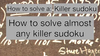 How to solve a killer sudoku screenshot 4