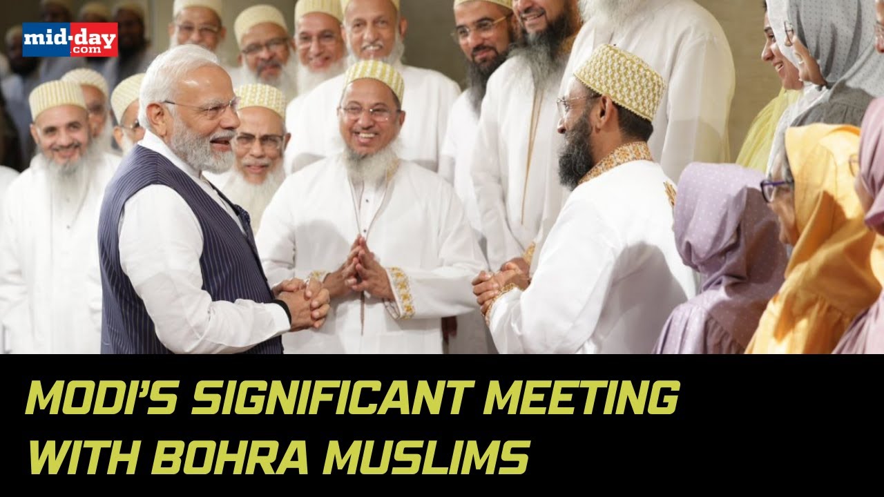 PM Modi In Egypt Prime Minister Narendra Modi meets Bohra Muslims in Egypts Cairo