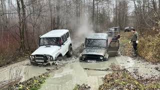 картинка: Спайсер vs Патрол мосты ! Такие разные Уазы